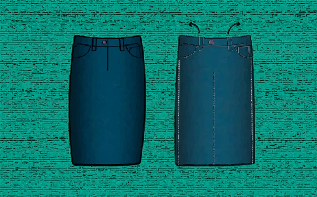 Kot Pantolondan Etek Nasıl Yapılır?