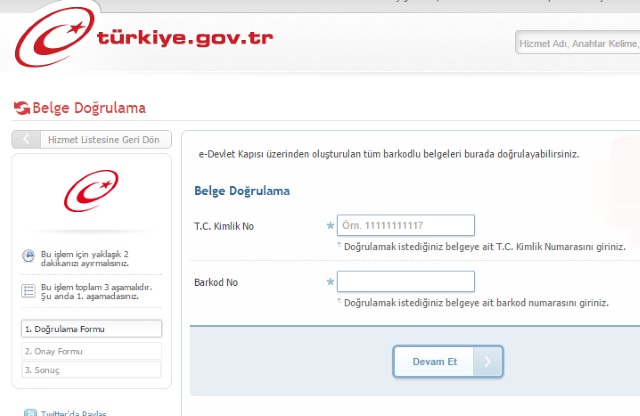 Asal Sevk Başvurusu Belge Doğrulama Nasıl Yapılır?