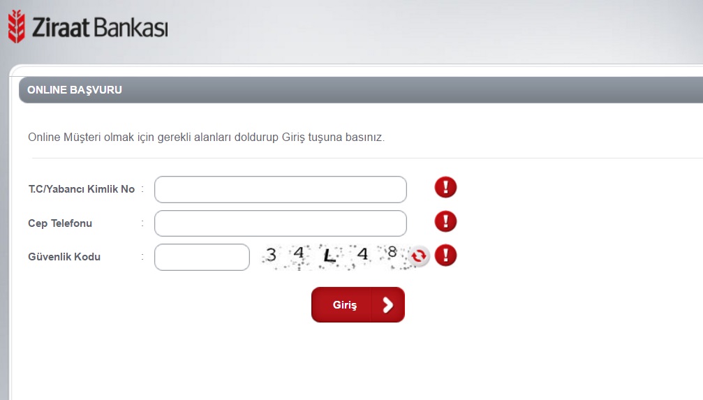 Ziraat Bankası İnternet Şubesi Şifresi Nasıl Alınır